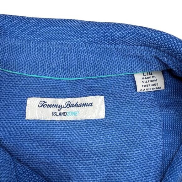 Tommy Bahama Men's Le Cruz Point Island Zone Polo Size Large - Picture 4 of 5